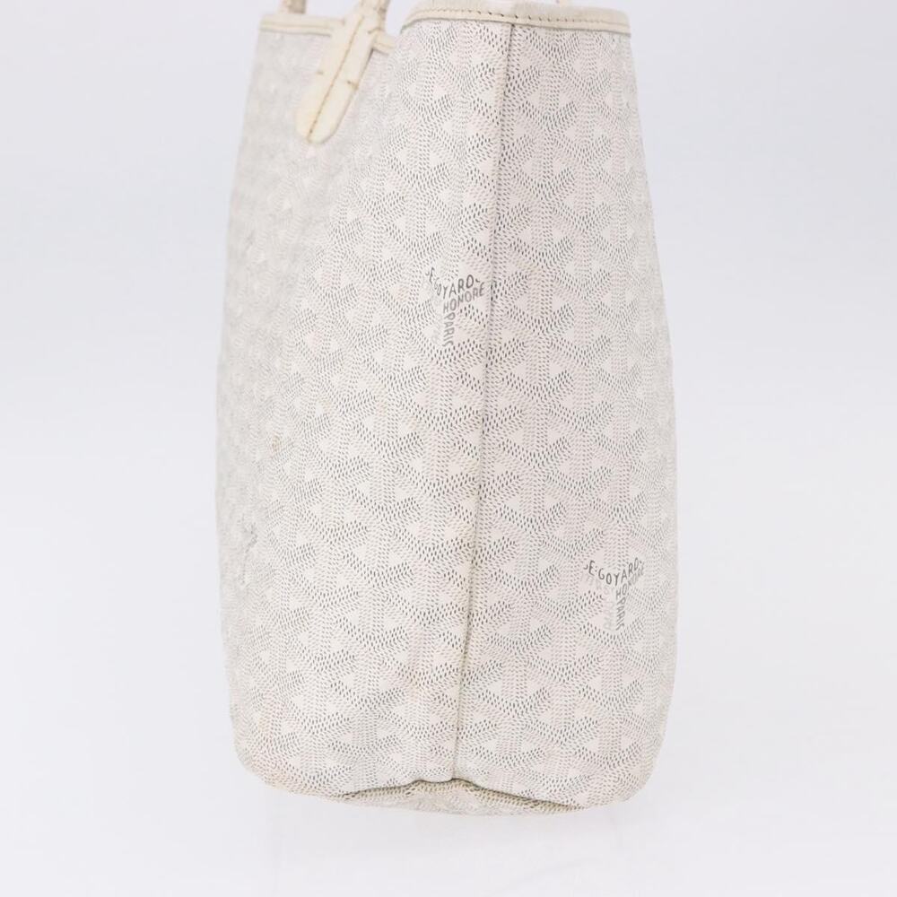 Goyard Herringbone Saint Louis PM Tote White - Picture 11 of 14